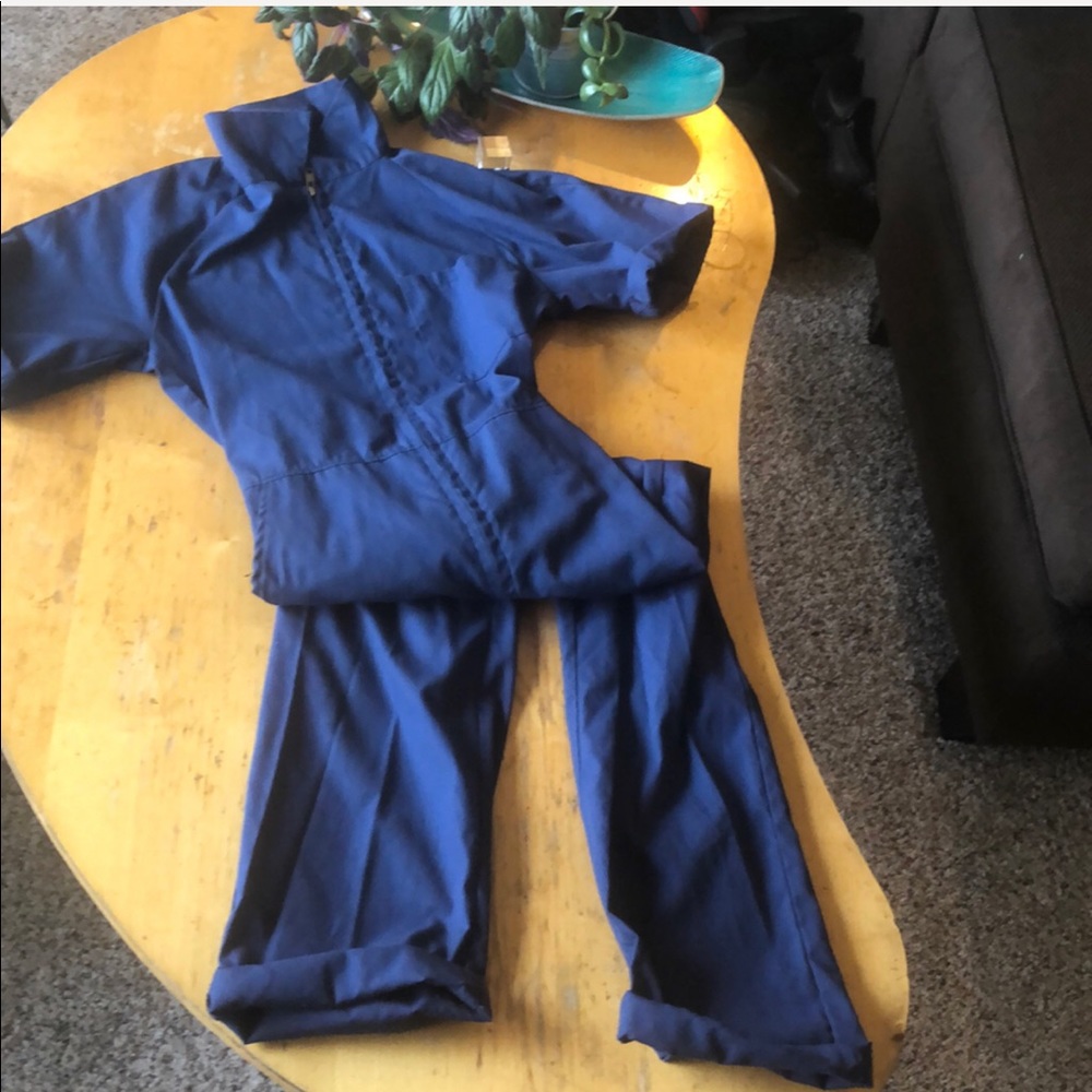 Real mechanics suit - royal blue